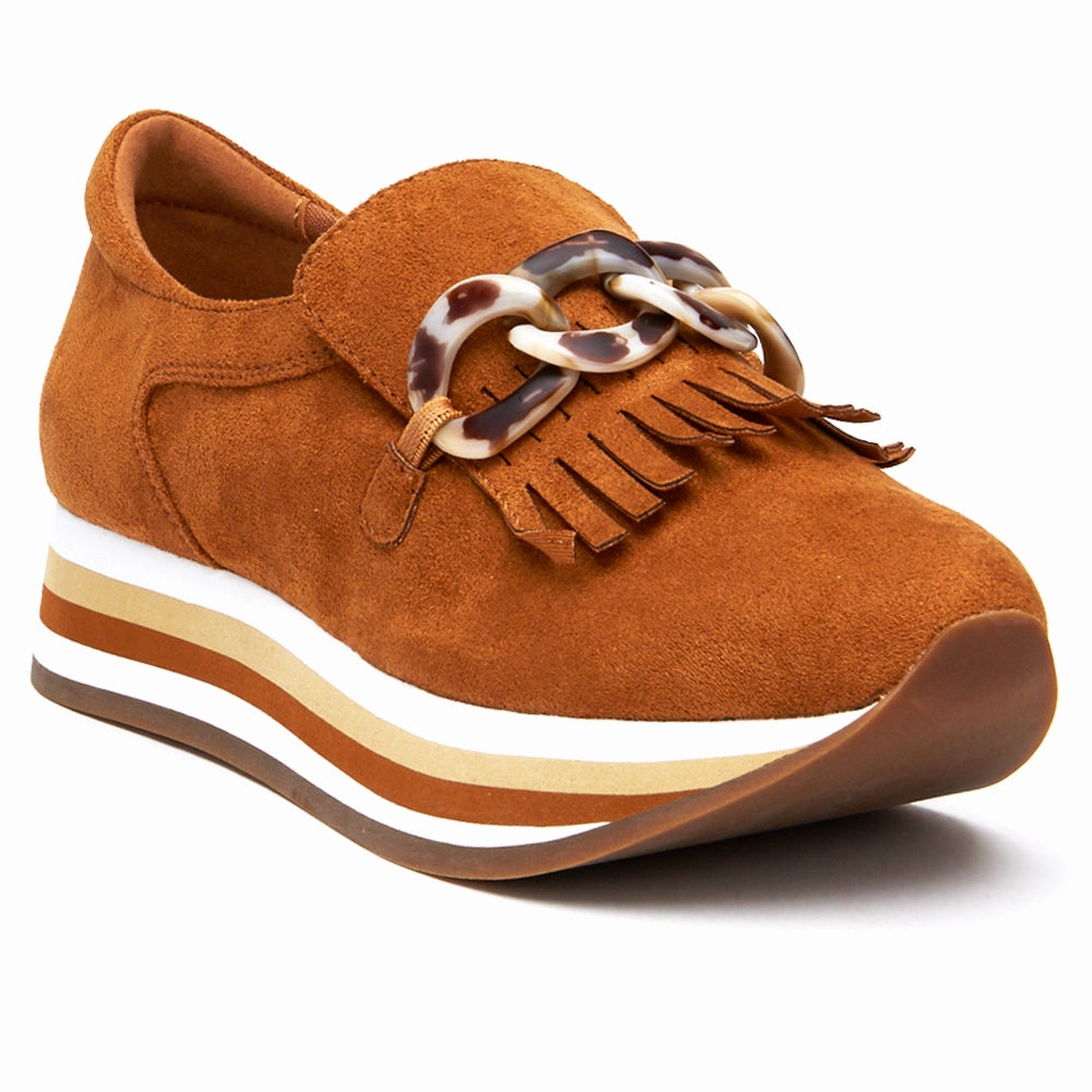 Moisture Wicking Stable Bess Platform Loafers