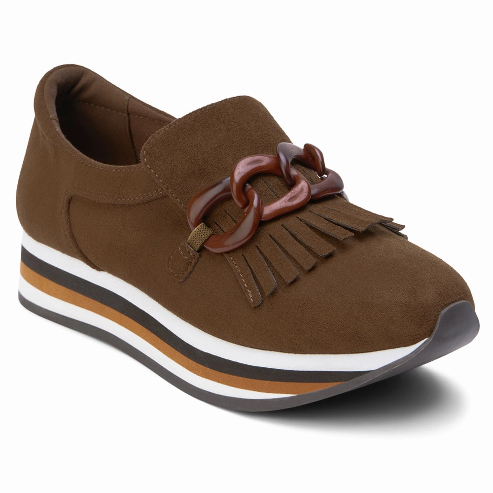 Travel Ready Bess Platform Loafers