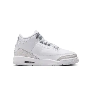 Kids Air Jordan 3 Retro 'Pure Money' Versatile Style