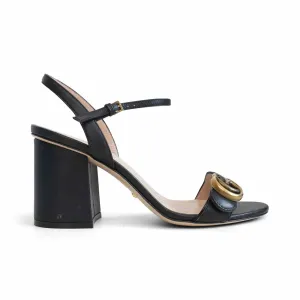 All Day Comfort Gucci 'Gg Marmont' Sandals - Women'S 37