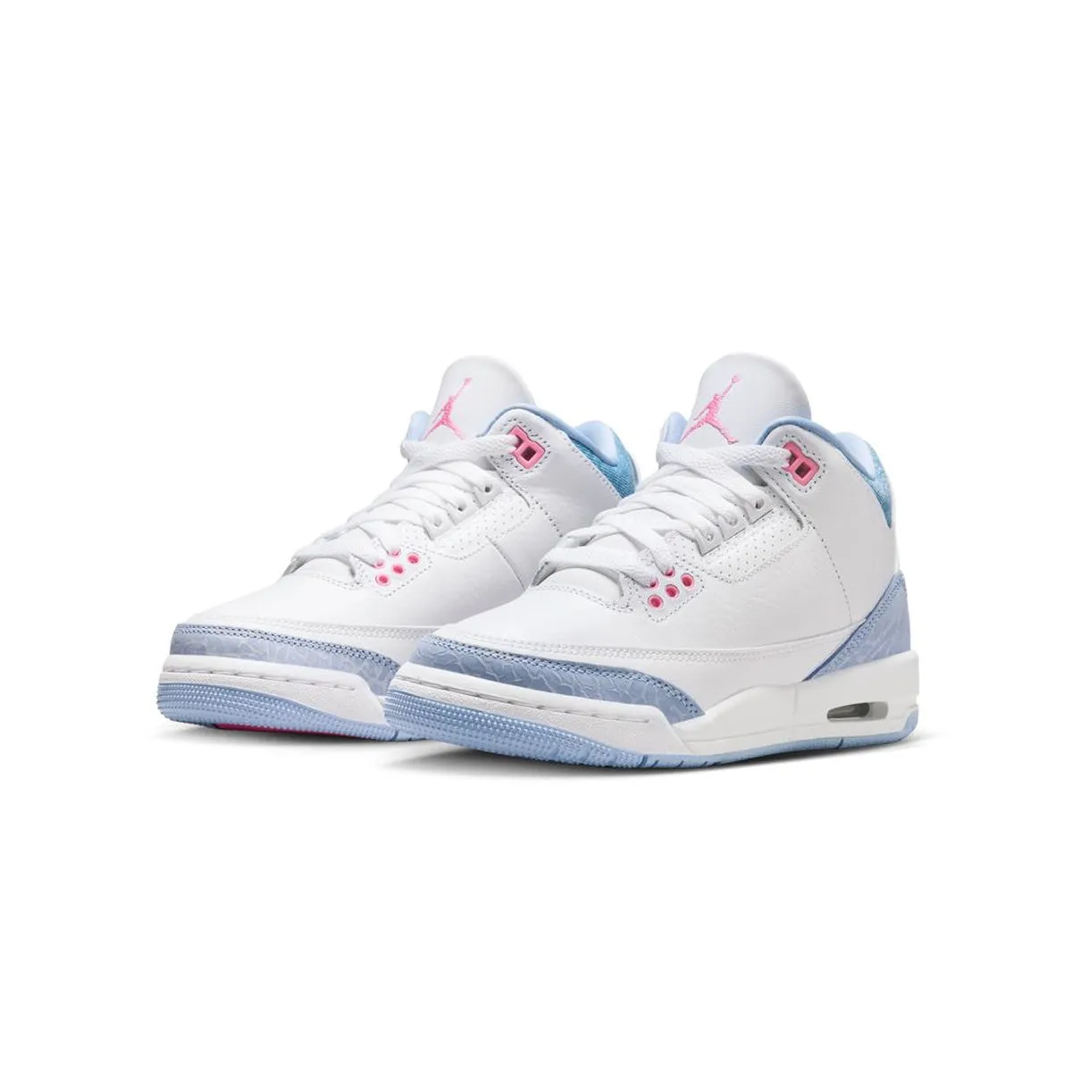 Premium Comfort Quick Dry Kids Air Jordan 3 'Denim Pink Glow'