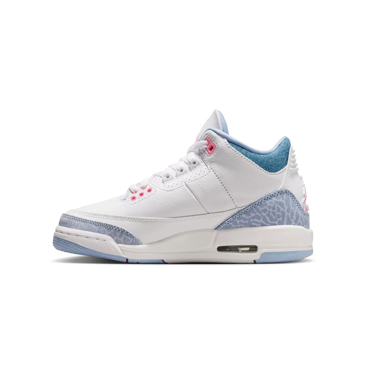 Smart Casual Footwear Kids Air Jordan 3 'Denim Pink Glow'