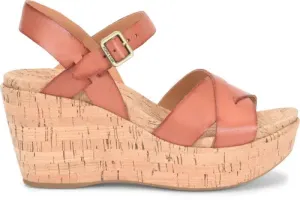 Slip Resistant Women'S Kork-Ease Ava 2.0  Timeless Wedge Sandals With Comfort