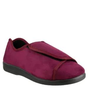 Gbs Med Med Walton Touch Fastening Slipper Comfort Heel Travel Ready