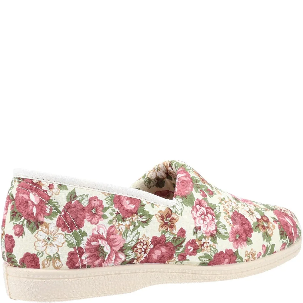 Mirak Patricia Cotton Slip On Summer Shoe Premium Comfort