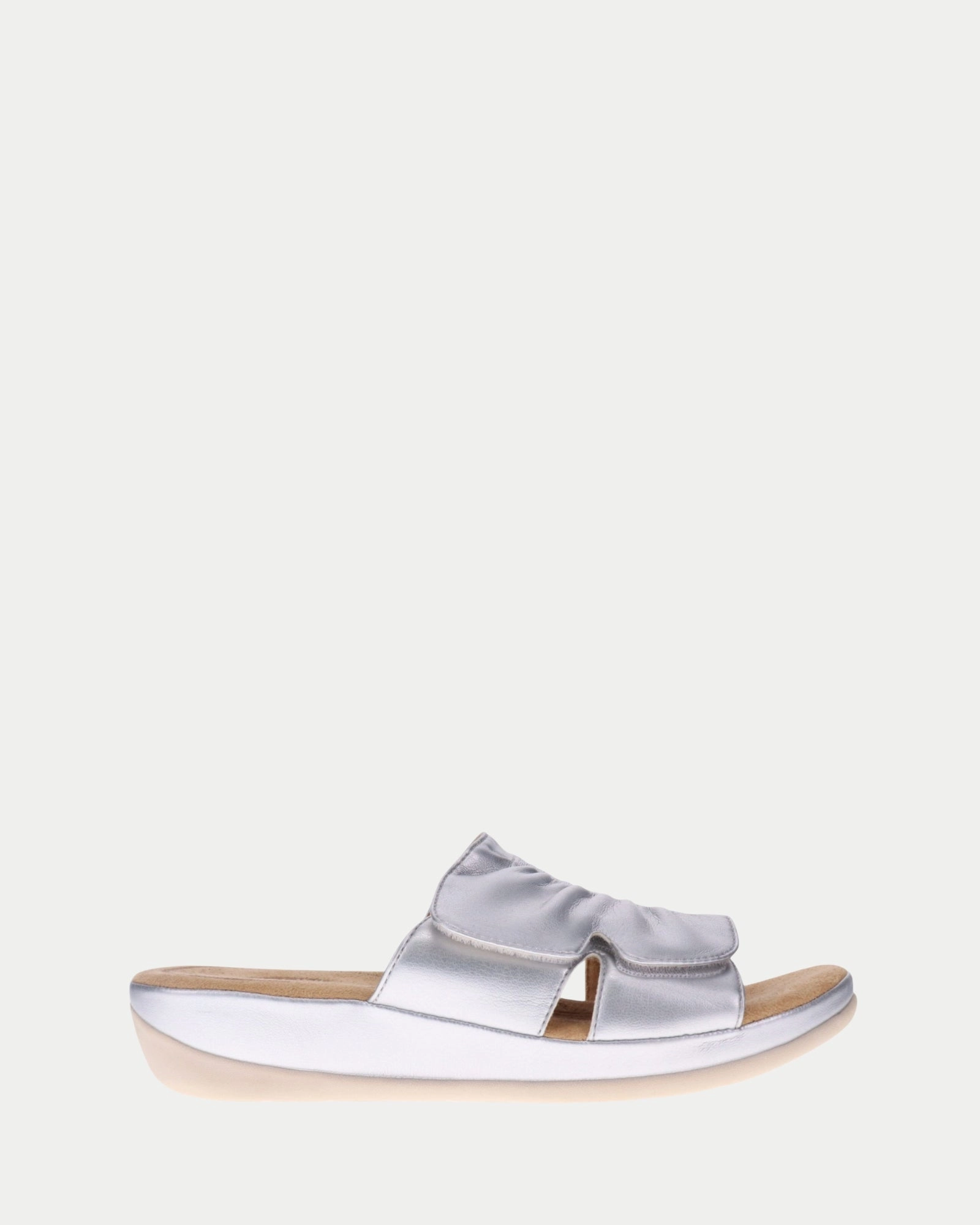 Cora Silver Comfort Sole Smart Casual Footwear