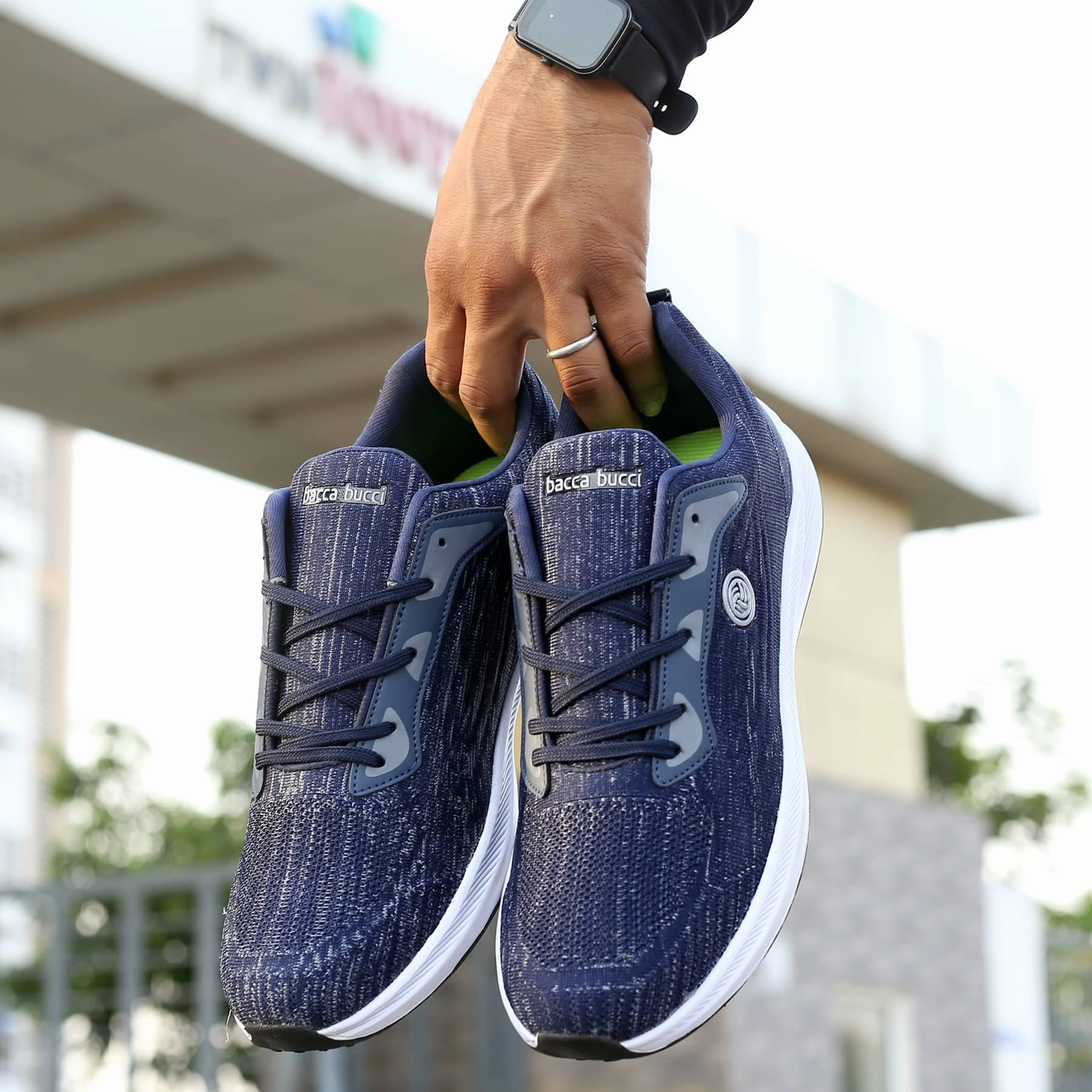 Bacca Bucci Project Plus Lightweight Shoes Rugged Sole