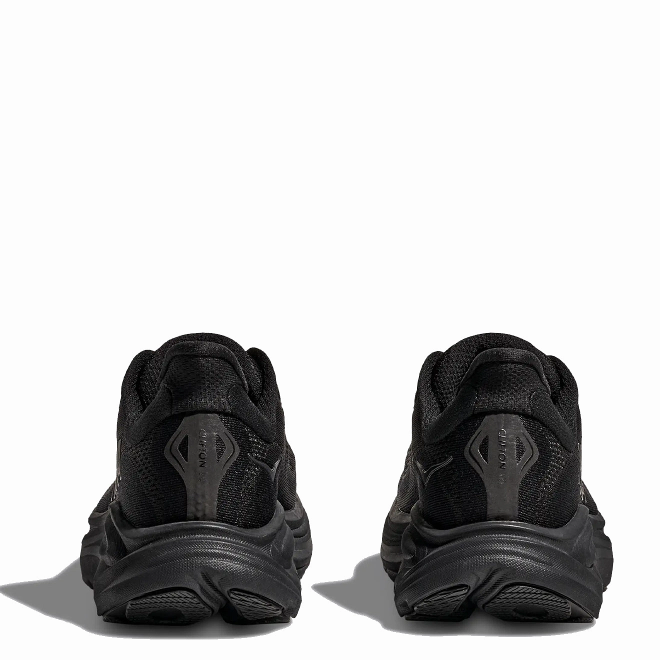 Cushioned Insoles Weather Resistant Hoka Clifton 10 Trainer Black / Black
