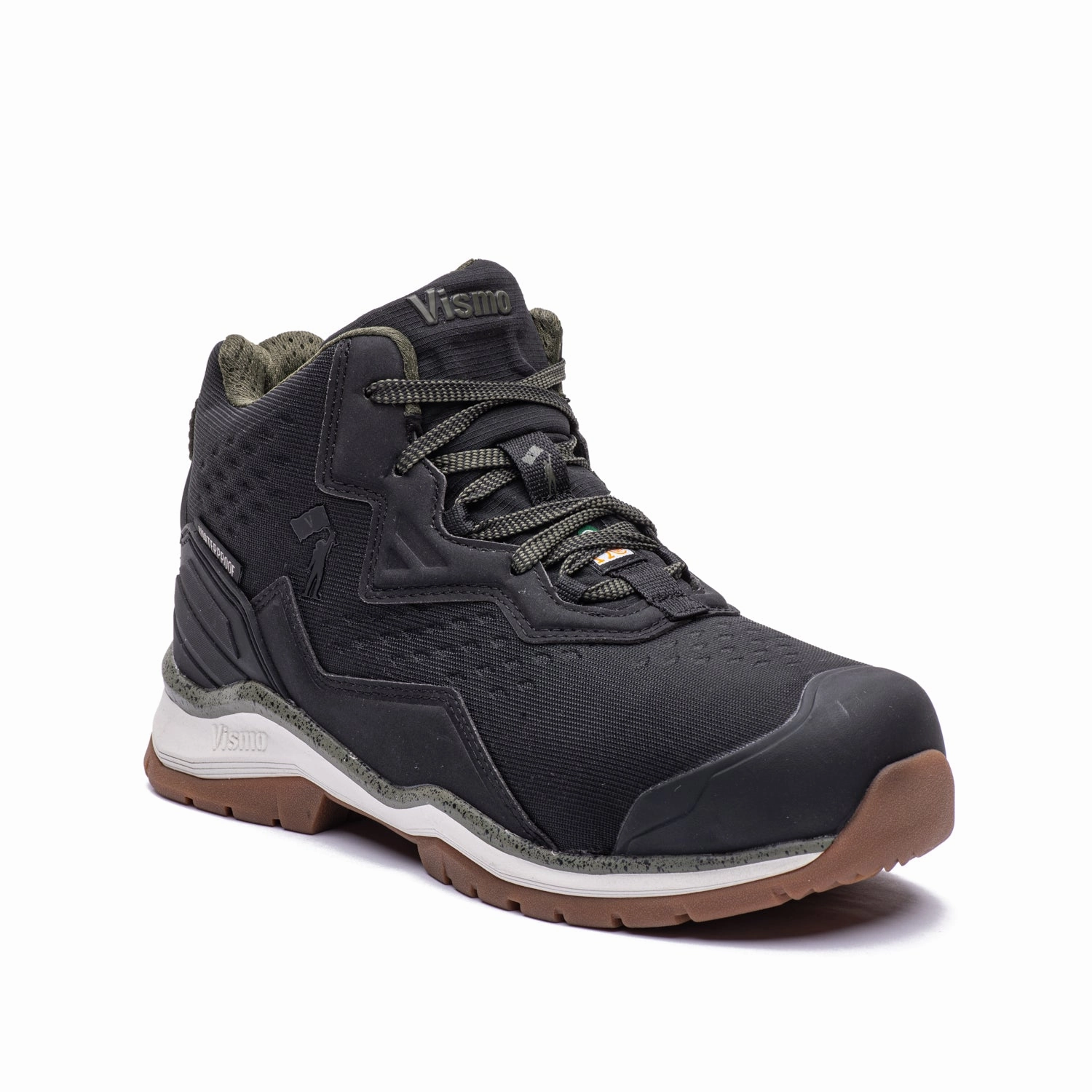 Slip On Shoes Nrg55 Men'S Hiker Aluminum Toe Work Boots B11