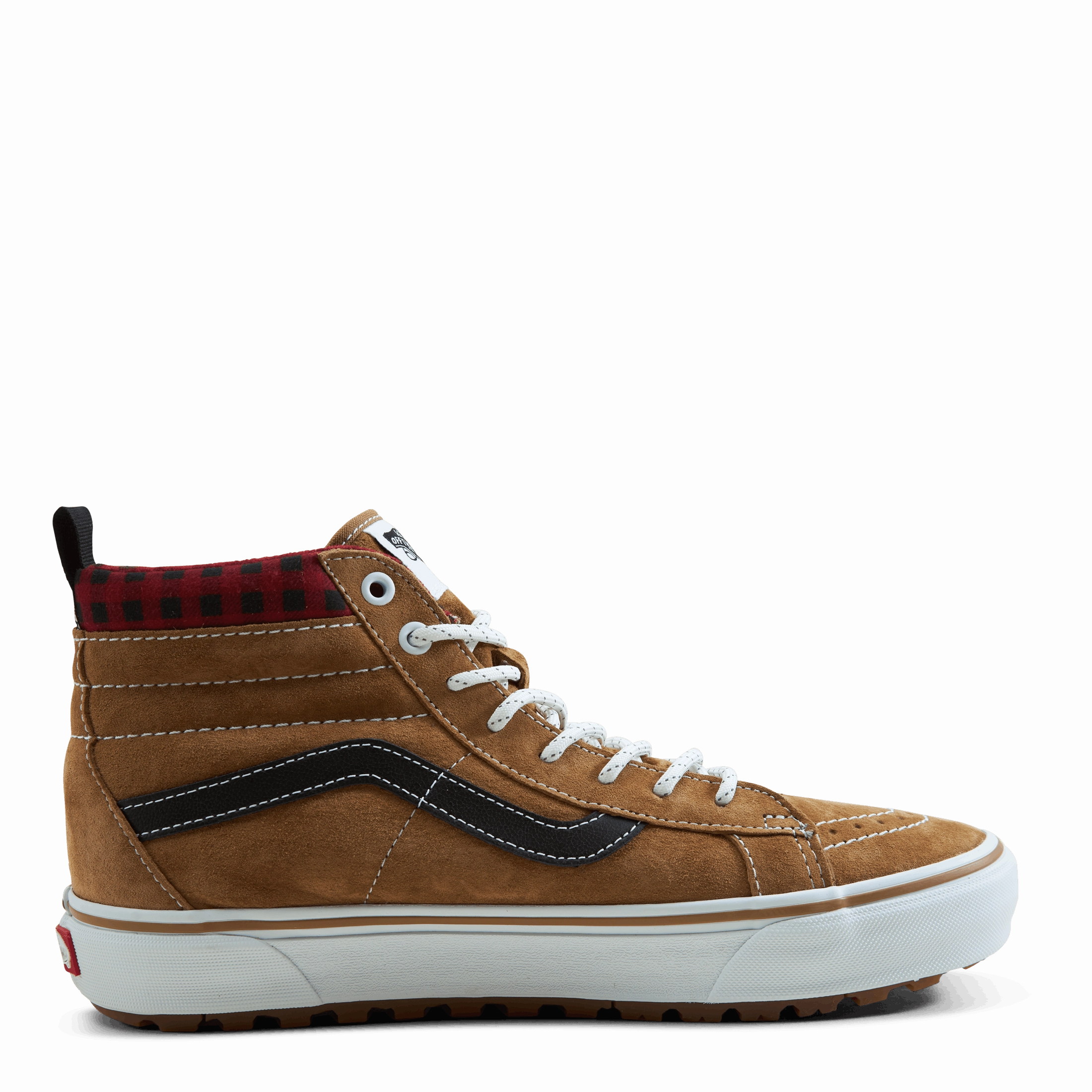 Ua Sk8-Hi Mte-1 Plaid Brown/Black Waterproof