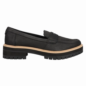 Cara Slip On Lug Sole Loafers Shock Absorbing