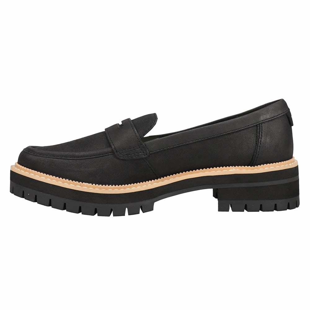 Cara Slip On Lug Sole Loafers Durable