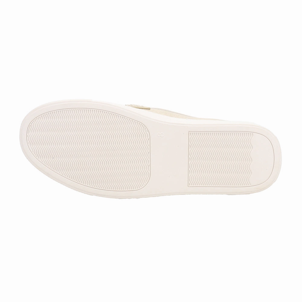 Chain Reaction Metallic Slip On Loafers Wide Fit