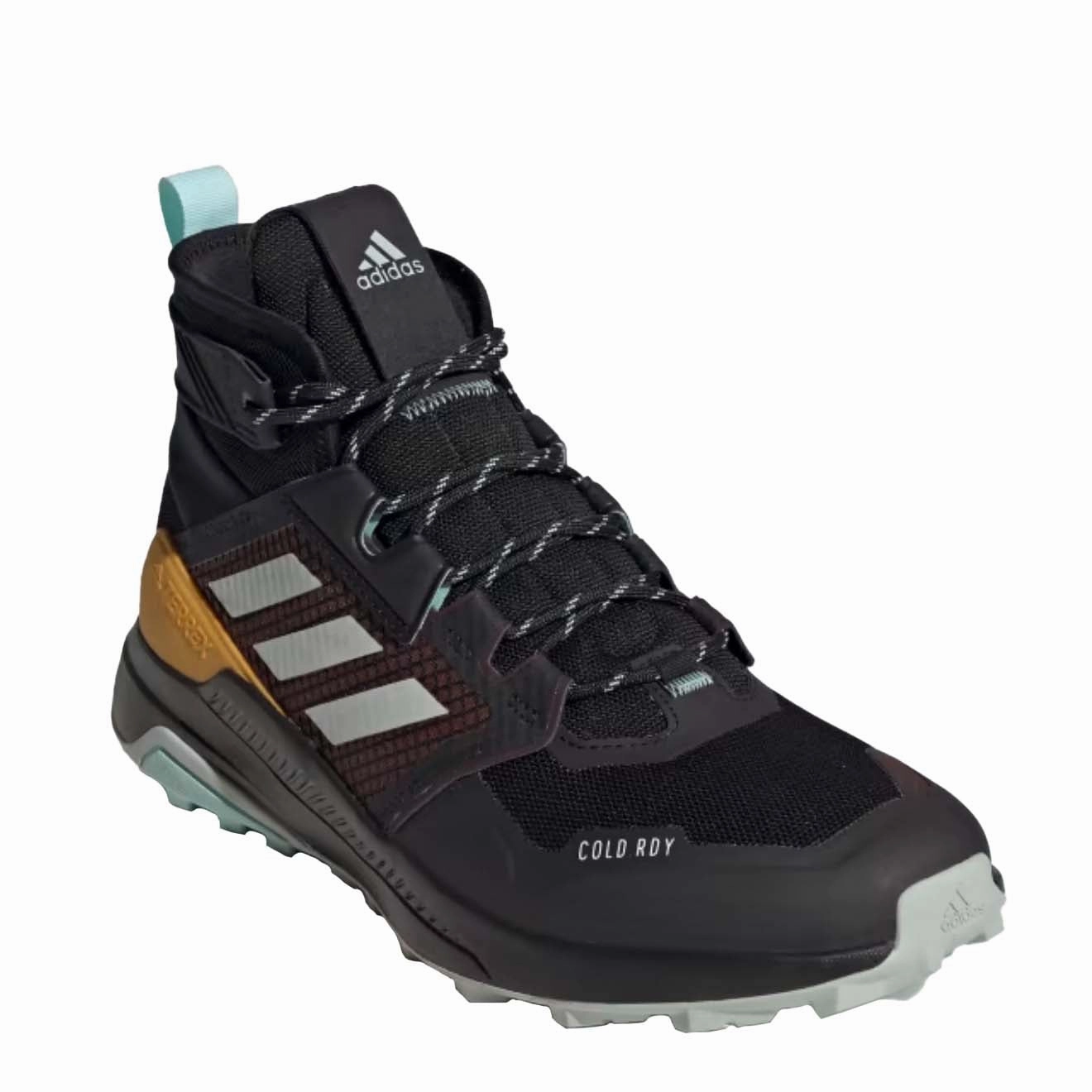 Adidas Terrex Trailmaker Mid Cold.Rdy Hiking Boots Shadow Brown / Wonder Silver / Semi Flash Aqua Sporty Style