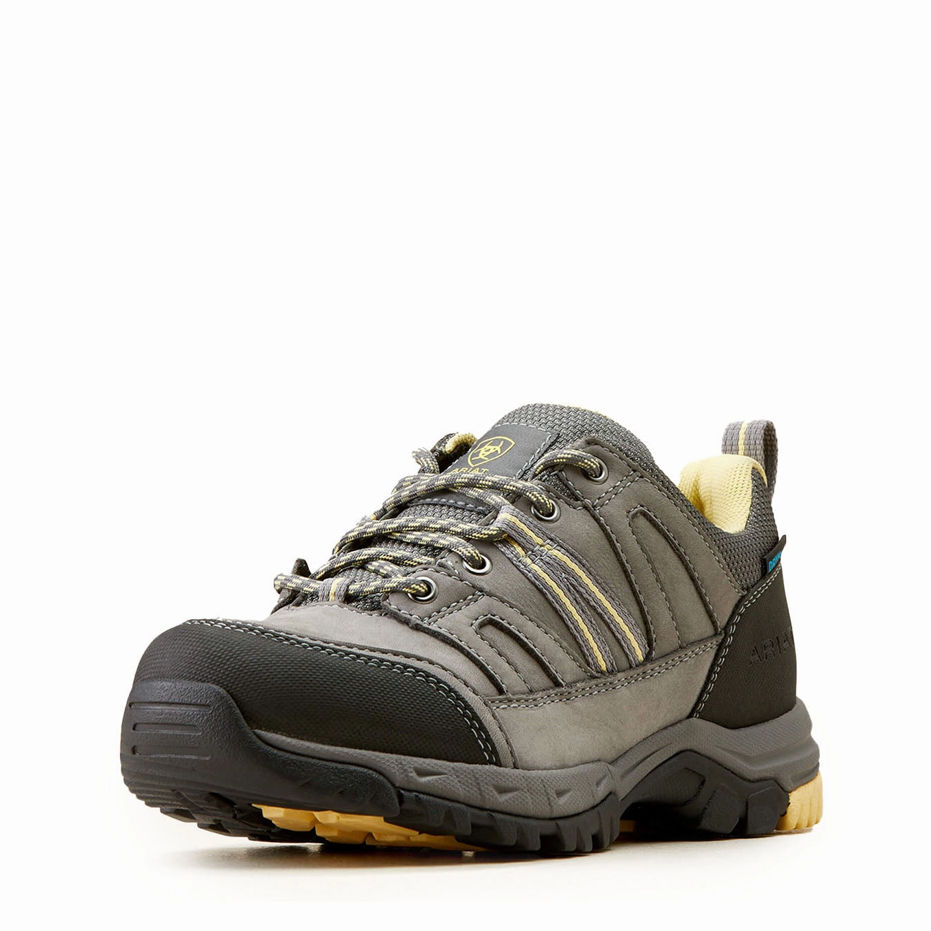 Grippy Traction Easy On Off Ariat Womens Skyline Summit Low Waterproof Boot Grey