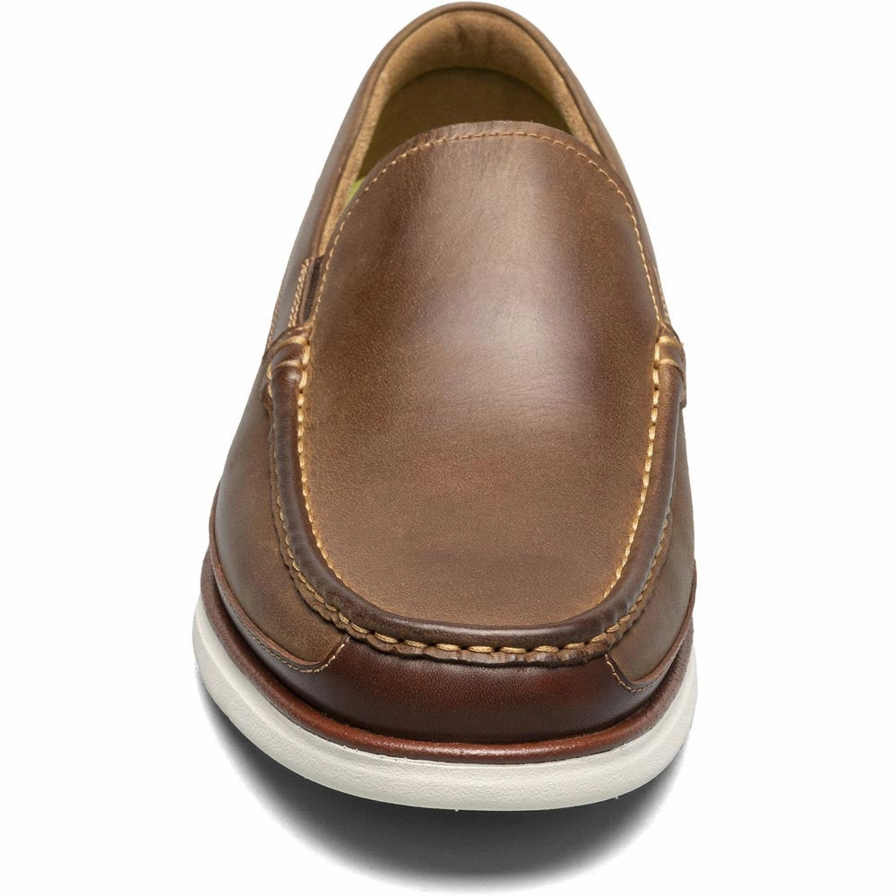 Florsheim Tropics Brown Chocolate Moc Toe Venetian Slip On Men'S Shoes Fashion Sneakers Stable