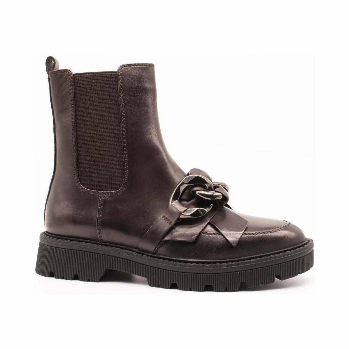 Reserve The Sky | Women'S Boots | Dalia 02 Delice Dark Brown | Brown Supportive Shoes Slip Resistant