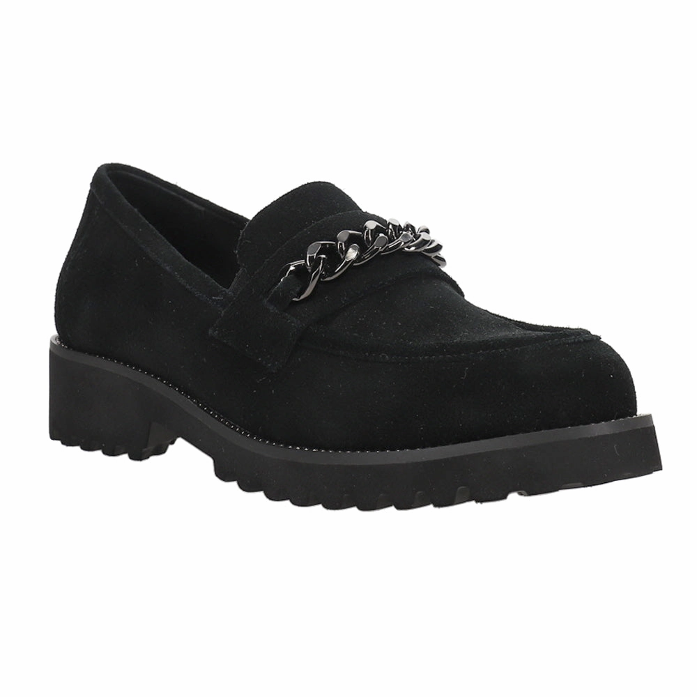 Wide Fit Zoxfo Slip On Lug Sole Loafers