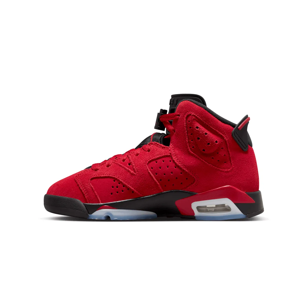 Kid'S Air Jordan 6 Retro 'Toro Bravo' Leather Shoes