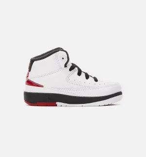 Classic Footwear Air Jordan 2 Retro Chicago Infant Toddler Lifestyle Shoe - White/Red