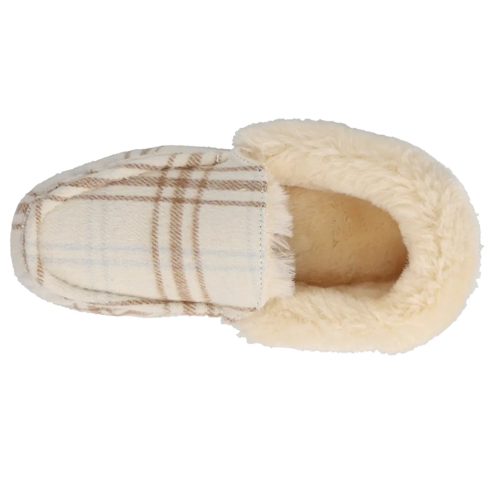 Aussie Plaid Moccasins Waterproof Durable