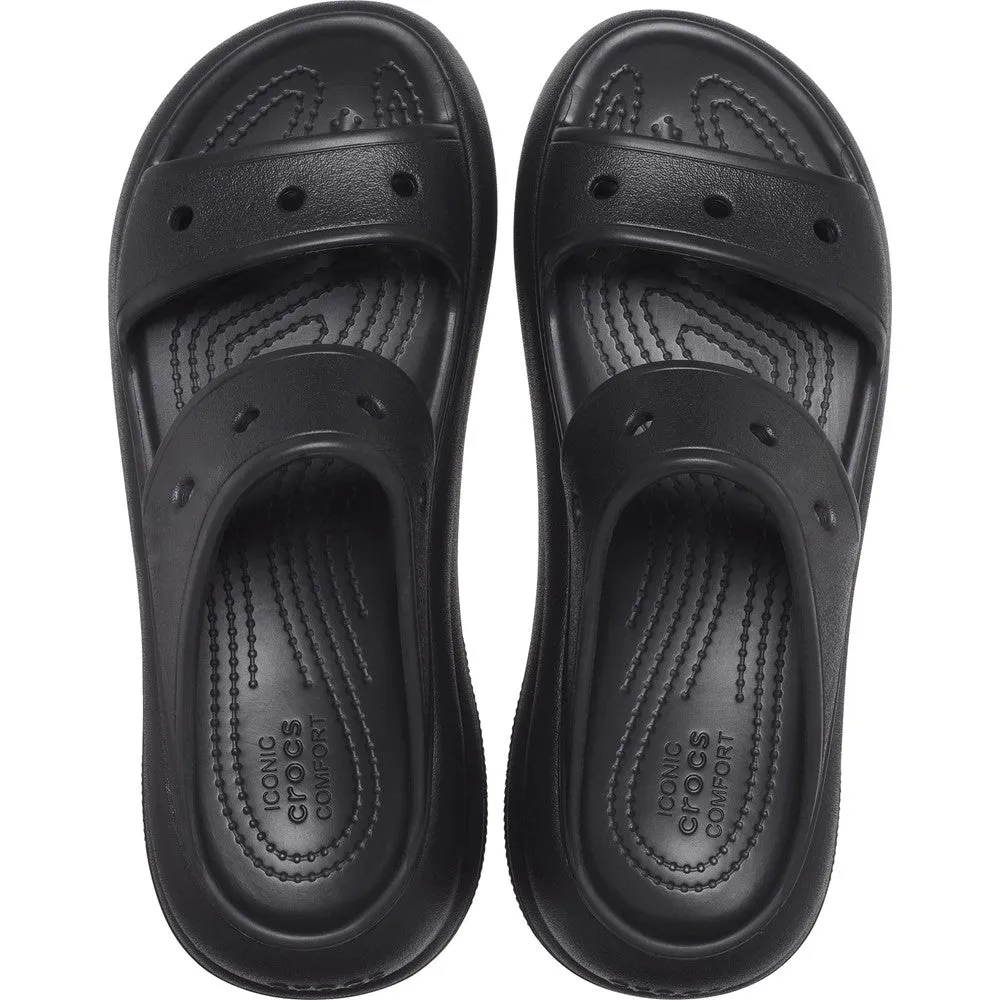 Crocs Unisex Classic Crush Sandal Urban Comfort Heel