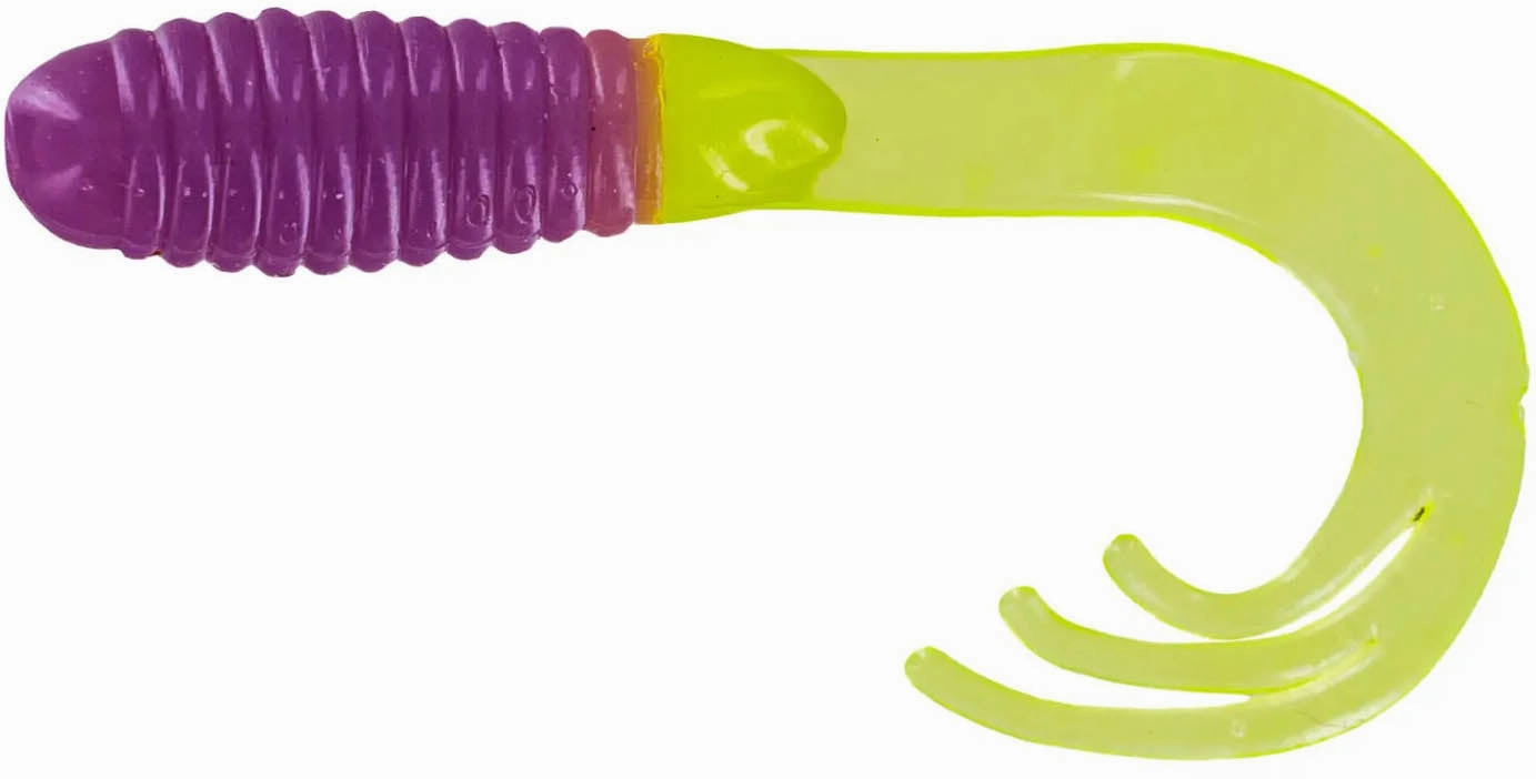 Big Bite Baits 2 inch Triple Tip Grub 10 pack
