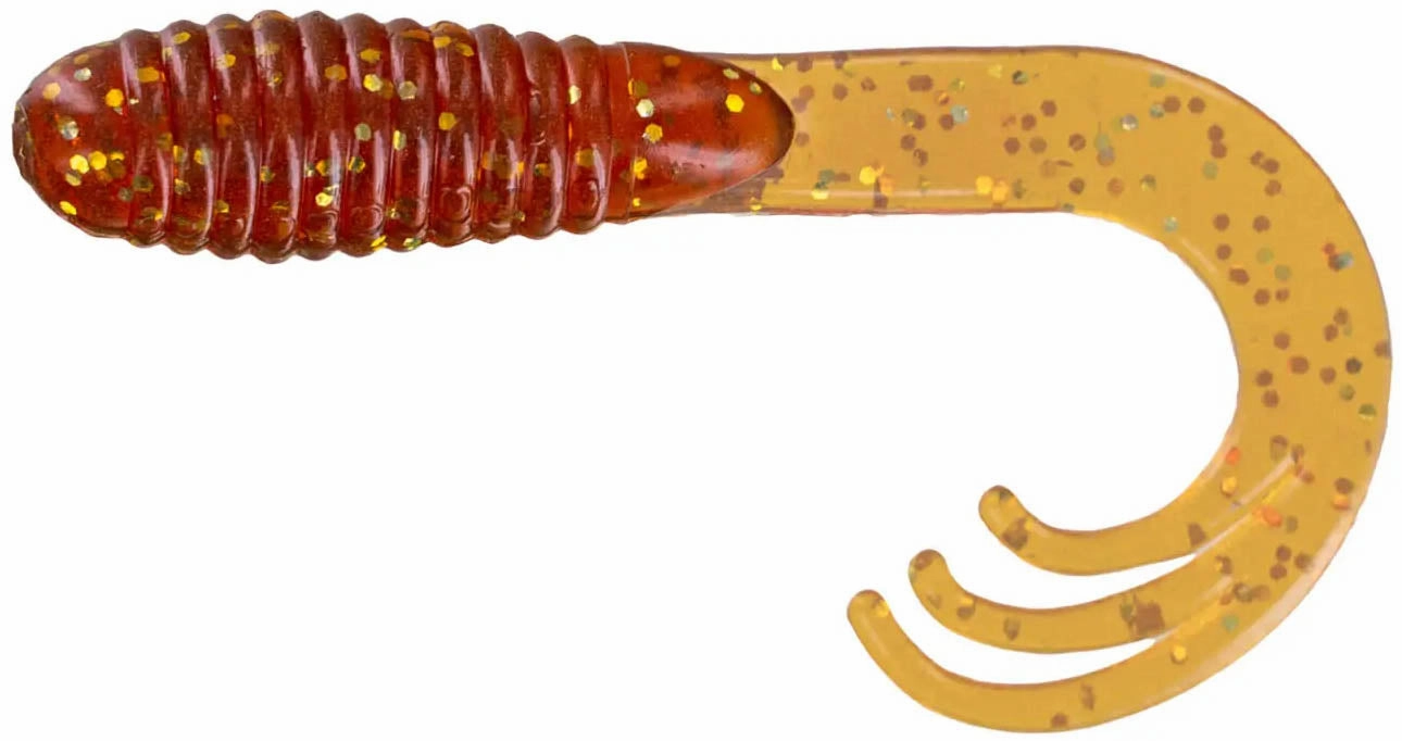 Big Bite Baits 2 inch Triple Tip Grub 10 pack