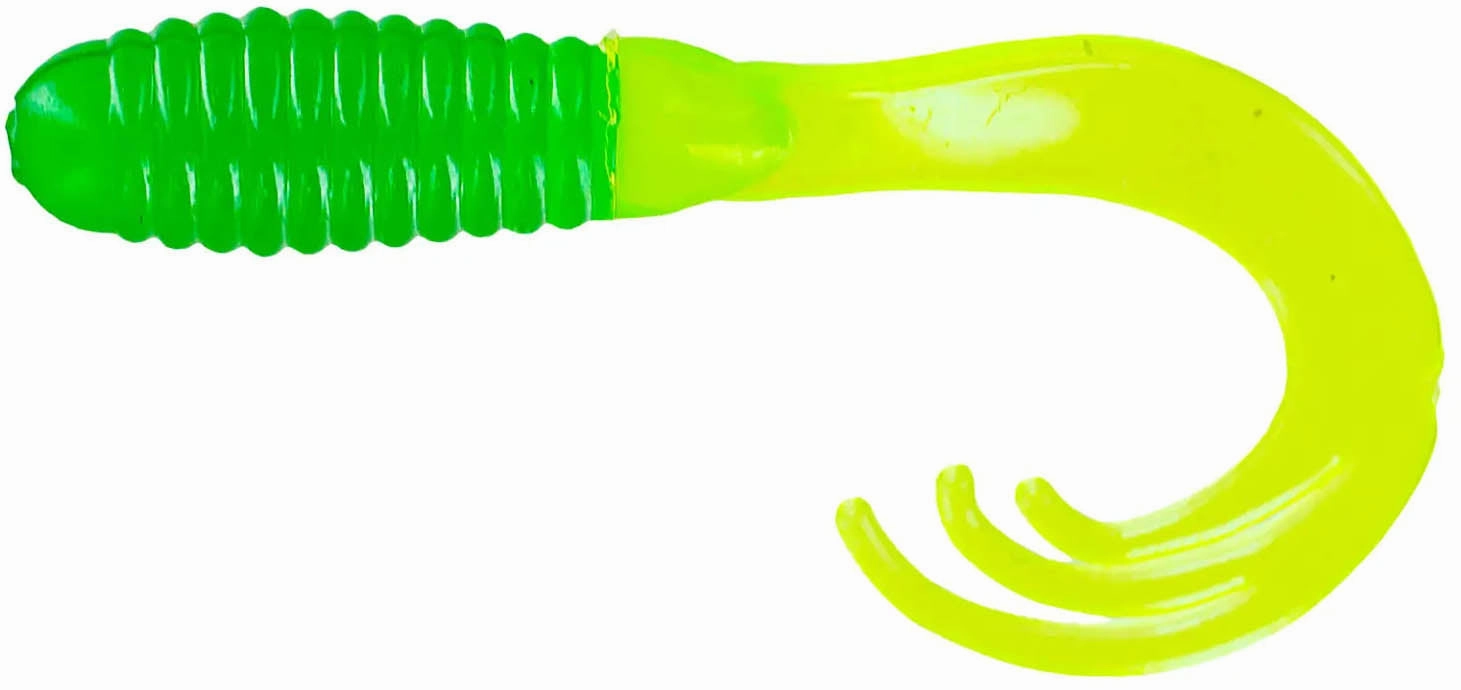 Big Bite Baits 2 inch Triple Tip Grub 10 pack