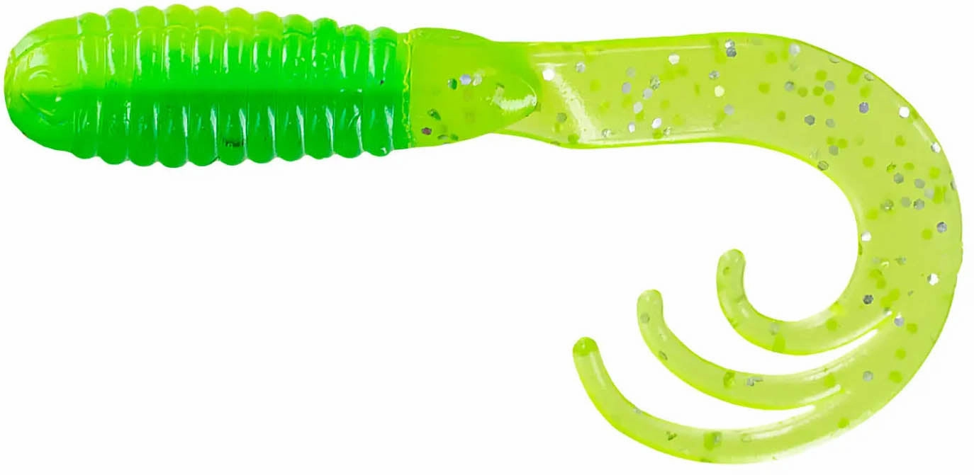 Big Bite Baits 2 inch Triple Tip Grub 10 pack