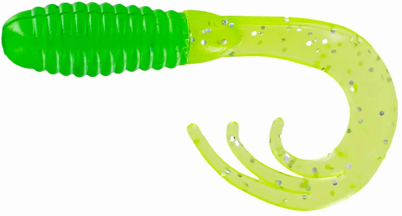 Big Bite Baits 2 inch Triple Tip Grub 10 pack