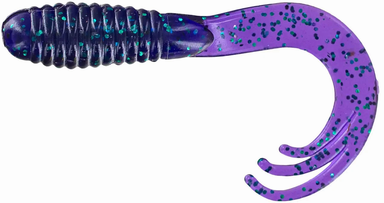 Big Bite Baits 2 inch Triple Tip Grub 10 pack