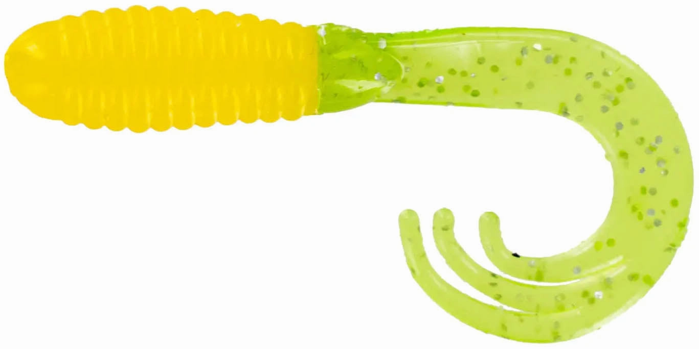 Big Bite Baits 2 inch Triple Tip Grub 10 pack