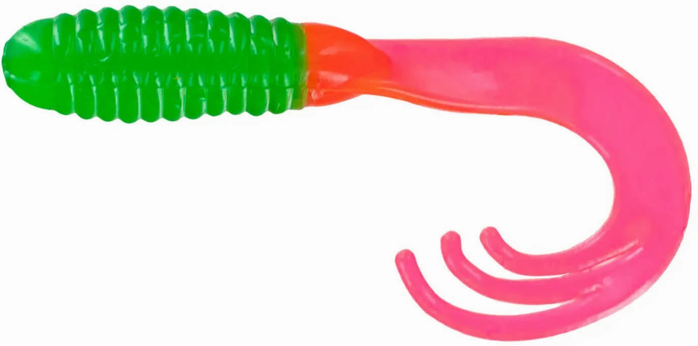Big Bite Baits 2 inch Triple Tip Grub 10 pack