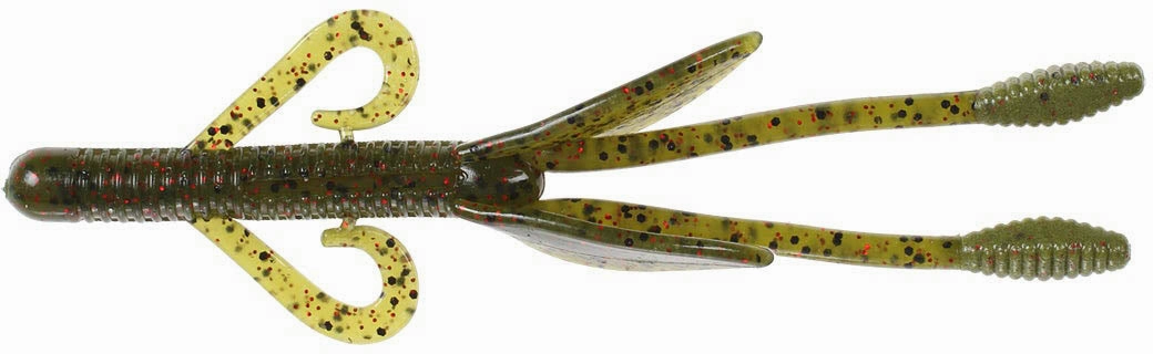 Big Bite Baits 5 inch Flying Squirrel Creature Bait 7 pack