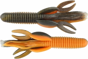 Big Bite Baits Craw Tube 4 inch Soft Plastic 8 pack
