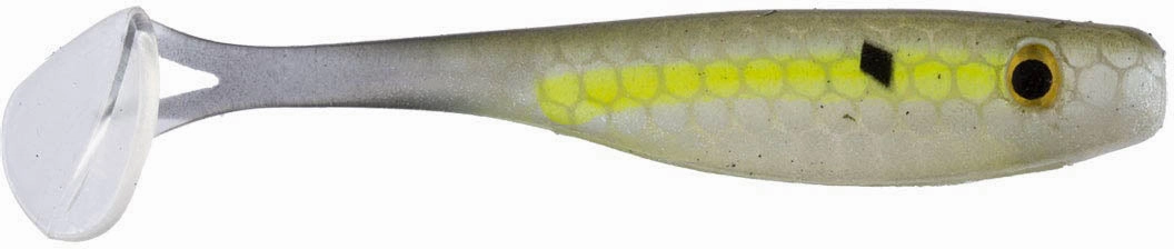 Big Bite Baits Suicide Shad 5 inch Paddle Tail Swimbait 4 pack