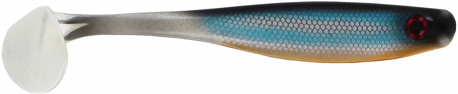 Big Bite Baits Suicide Shad 5 inch Paddle Tail Swimbait 4 pack