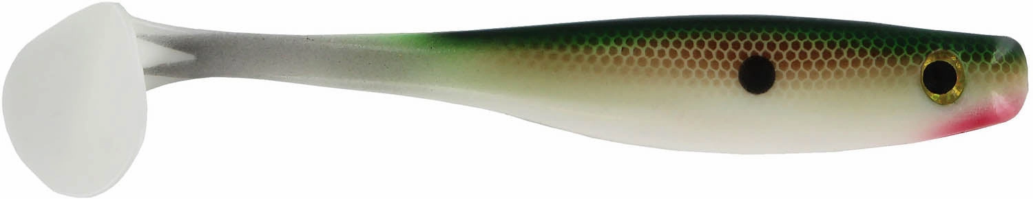 Big Bite Baits Suicide Shad 5 inch Paddle Tail Swimbait 4 pack