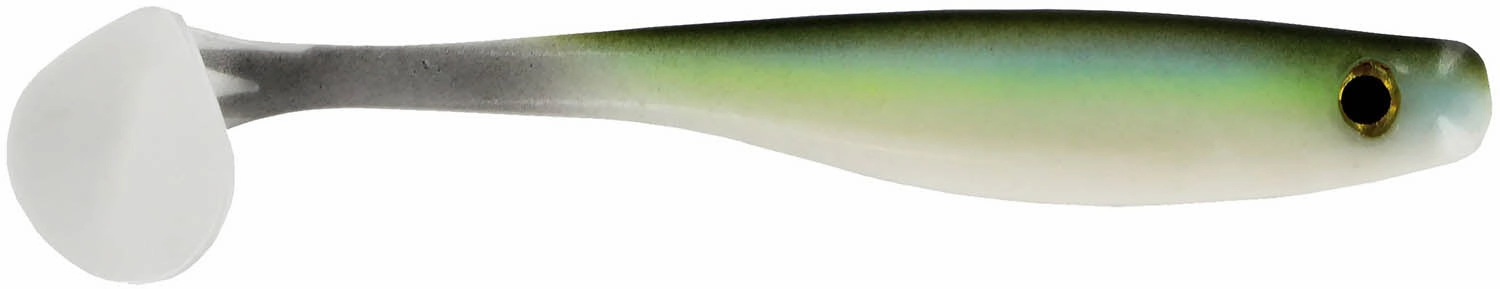Big Bite Baits Suicide Shad 5 inch Paddle Tail Swimbait 4 pack