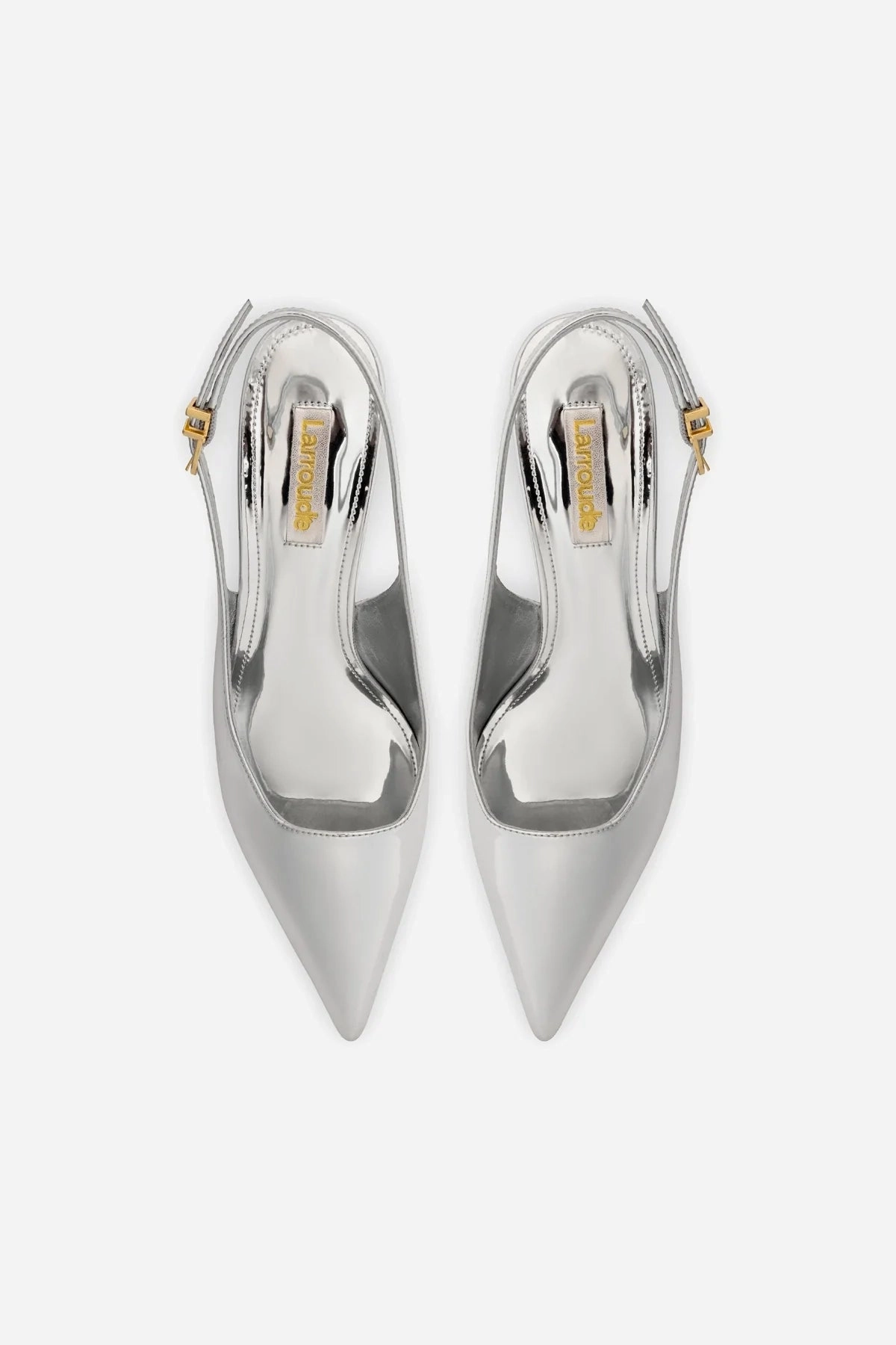 Versatile Style Weather Ready Loulou Pump In Silver Specchio