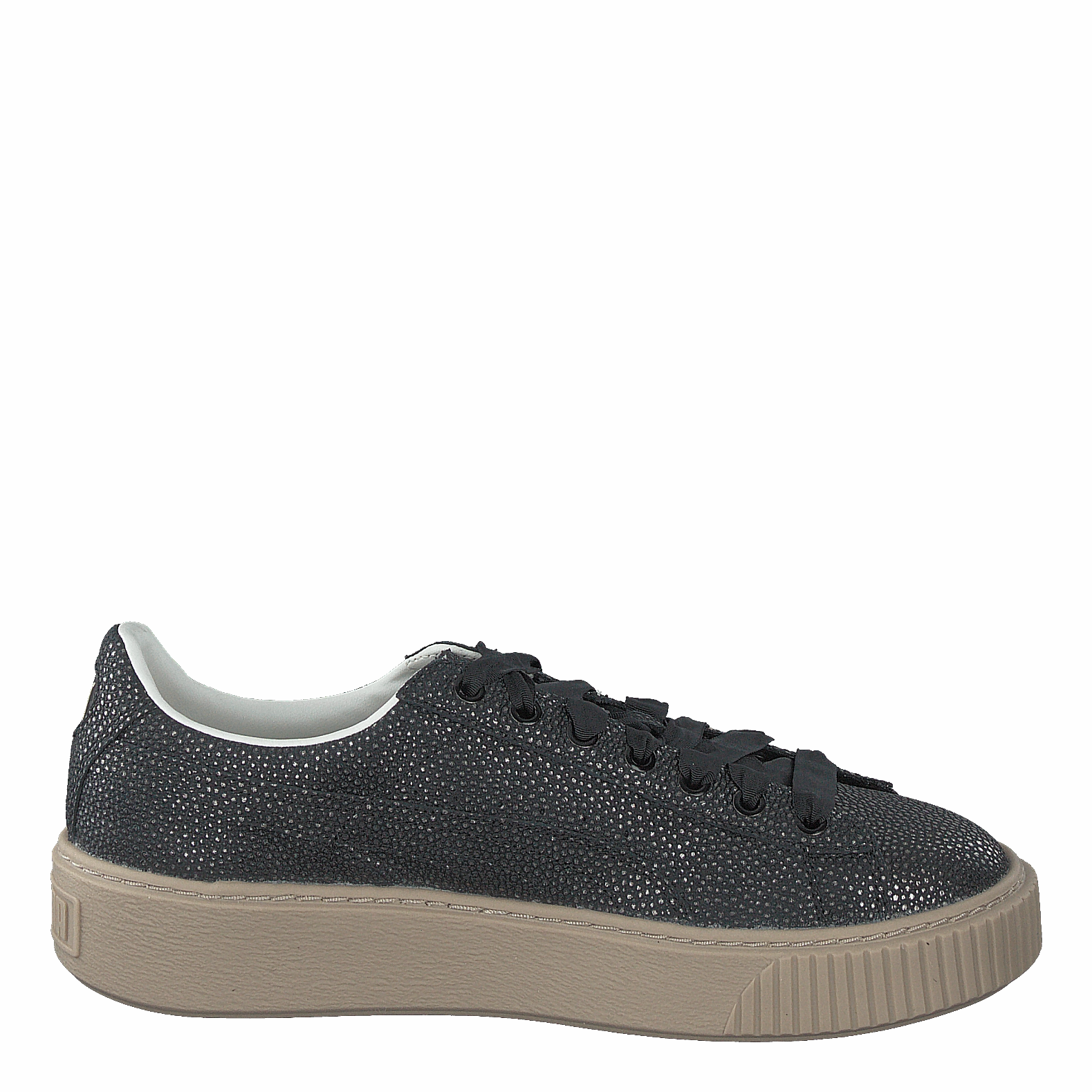 Secure Fit Streetwear Footwear Basket Platform Lux Womens Black