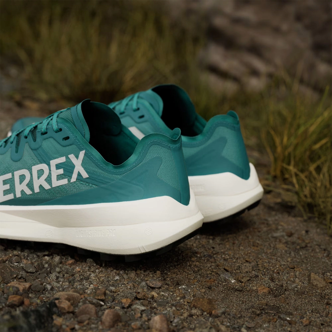 Durable Minimalist Adidas Terrex Agravic Speed Running Shoe Pure Teal / Grey One / Core Black