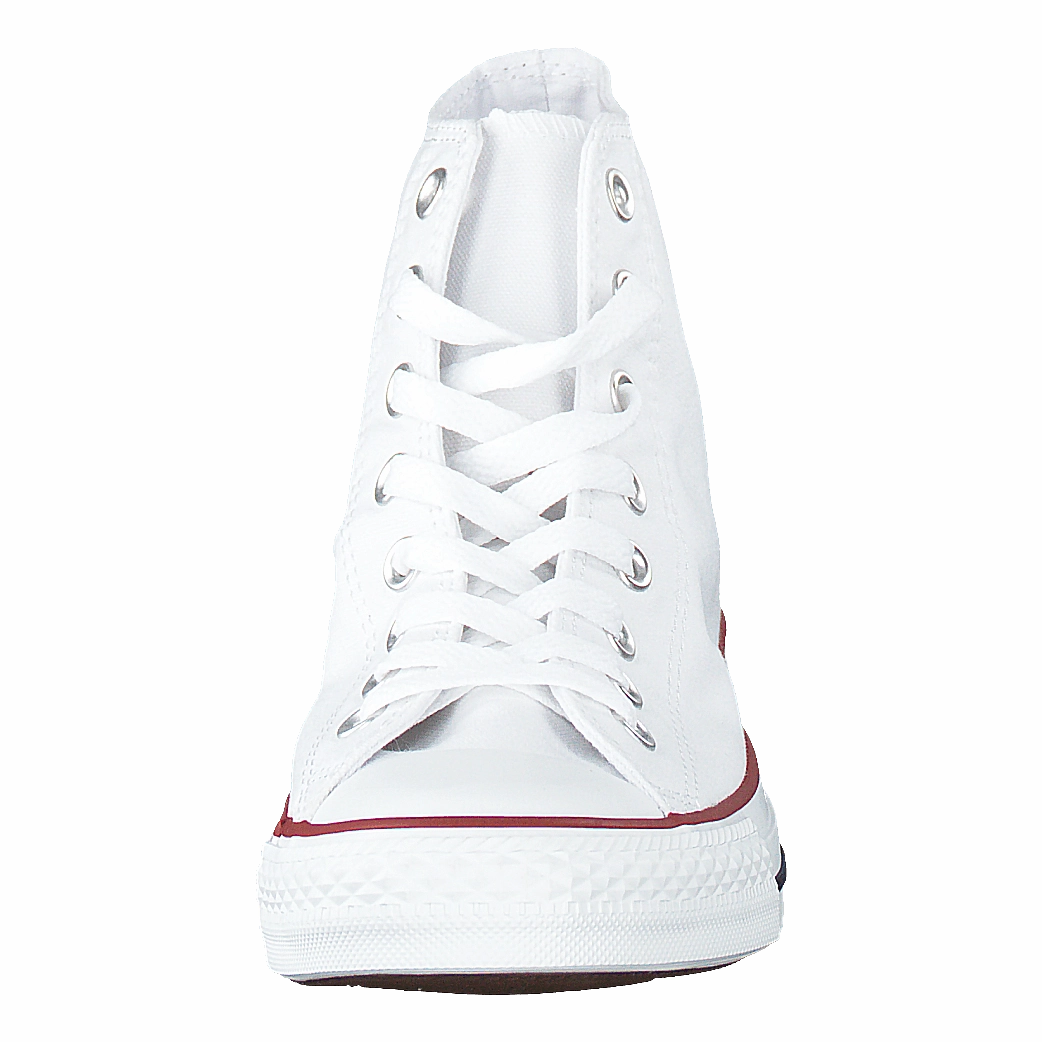 All Star Canvas Hi Optical White Comfort Heel