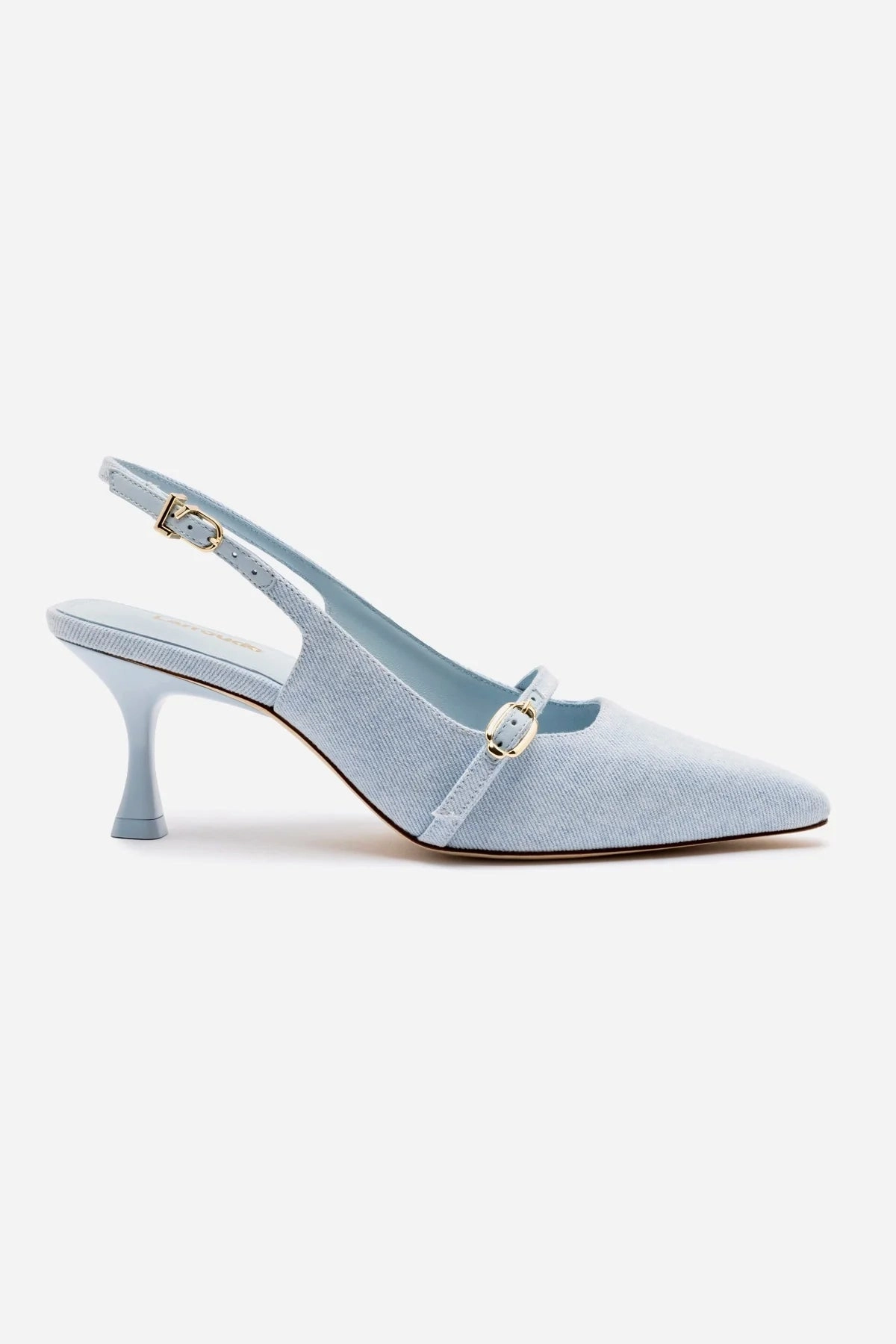 Ines Pump In Maya Denim Grippy Soles Relaxed Fit Footwear