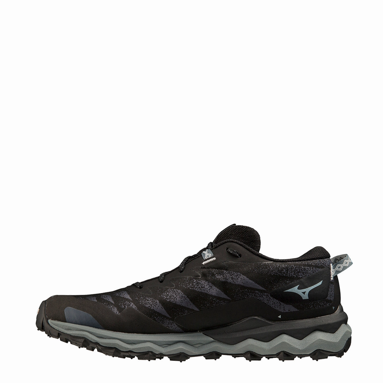 Mizuno Wave Daichi Gtx 7 Black / Ombre Blue / Stormy Weather Minimal Footwear Cushioned Insoles