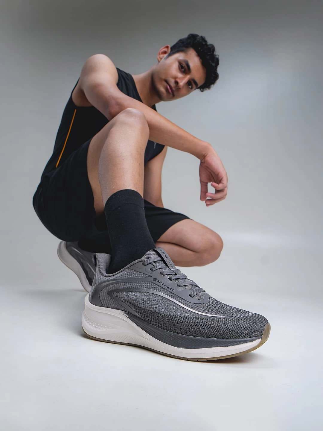 Relaxed Fit Footwear Supportive Bacca Bucci Zephyr ?C All-Day Comfort Running & Training Shoes