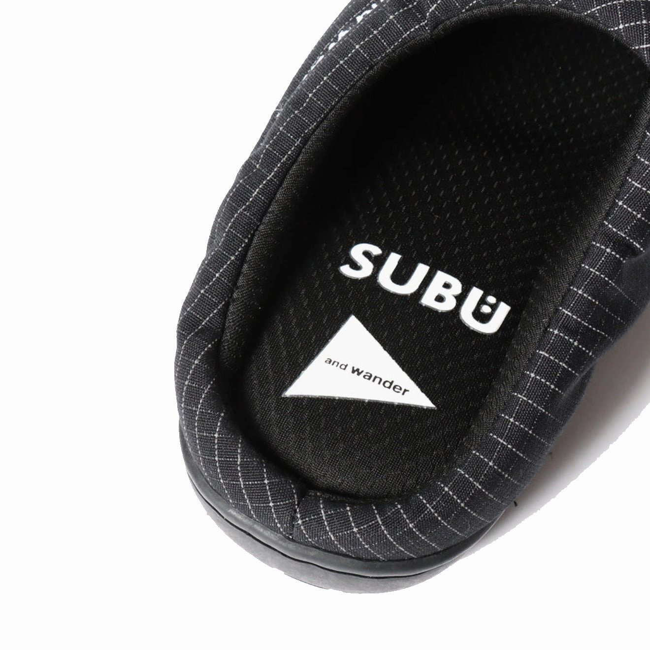 Fashion Sneakers Subu  And Wander Reflective Rip Slipper Black