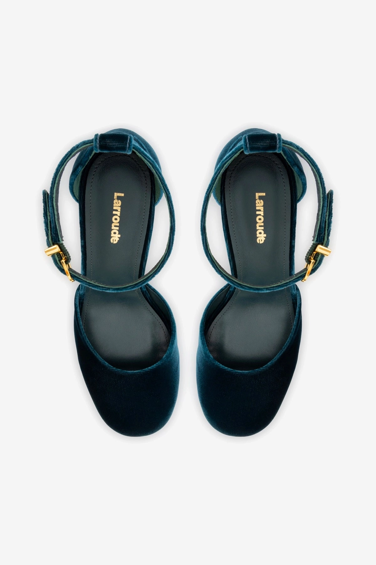 Ari Pump In Deepsea Velvet Timeless Minimal Footwear