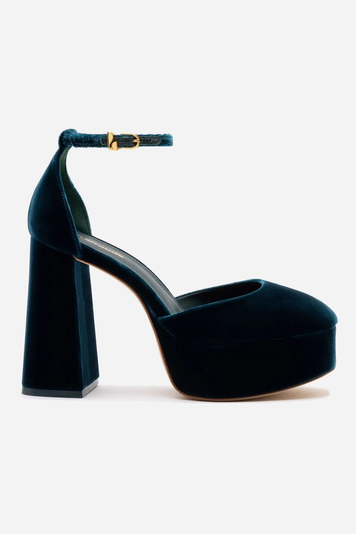 Ari Pump In Deepsea Velvet Pain Relief Machine Washable